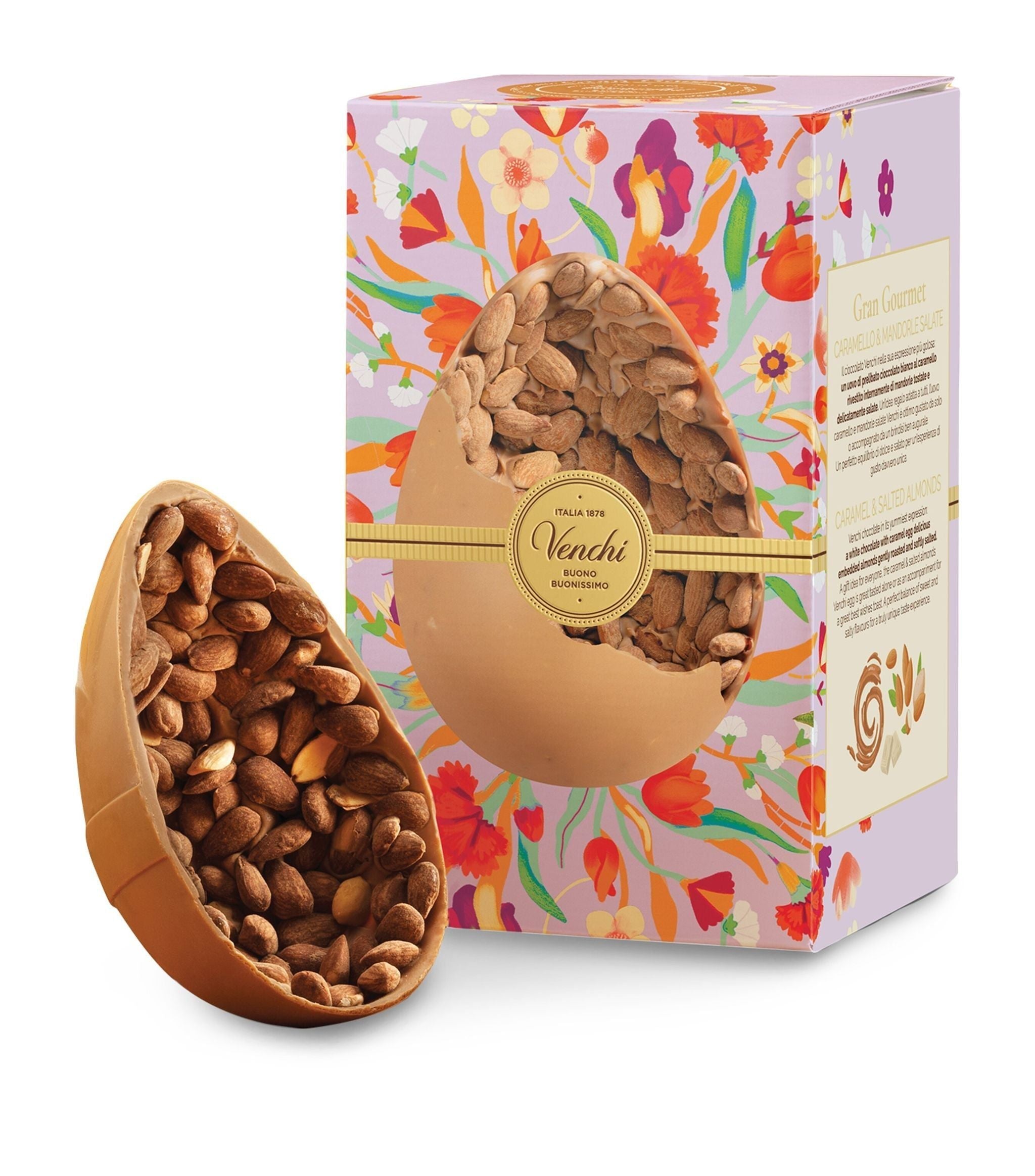 Caramel and Salted Almonds Gourmet Egg (540g)