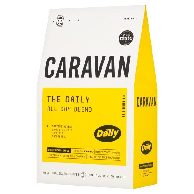 CARAVAN Daily Blend Whole Bean Coffee    200g