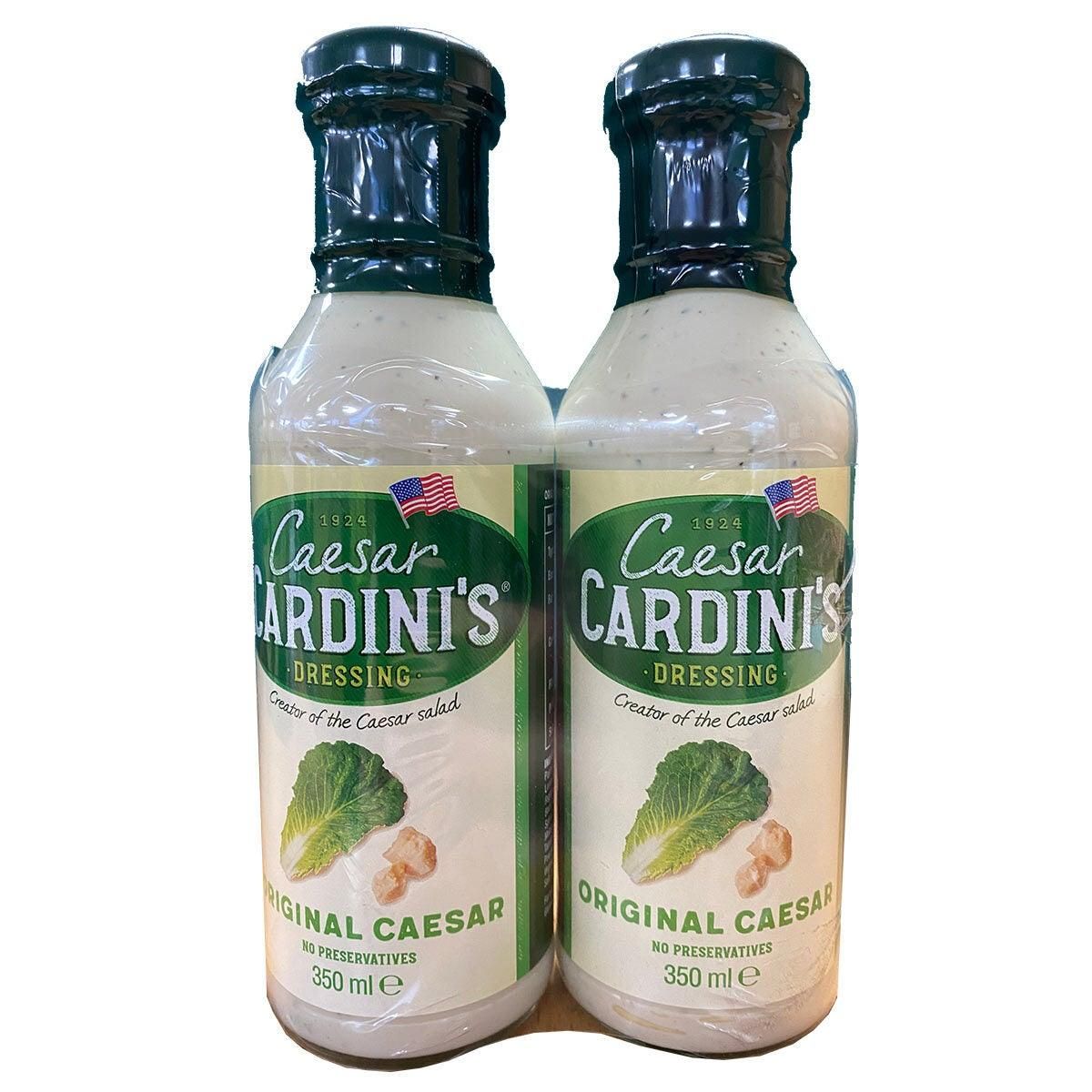 Cardini's Caesar Dressing, 2 x 350ml weight