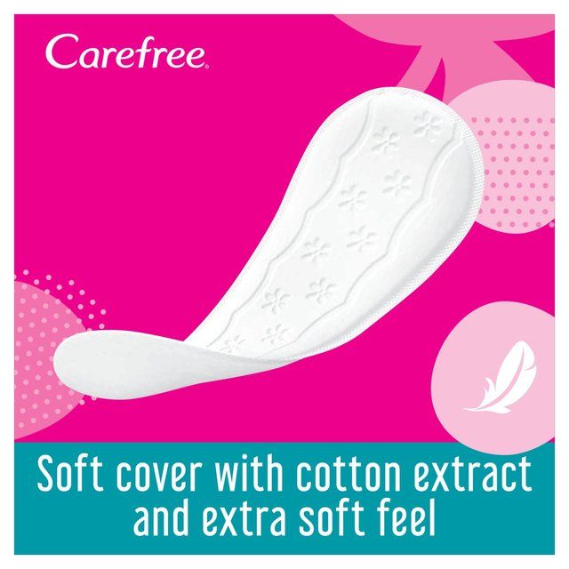 Carefree Cotton Fresh Scented Breathable Pantyliners Single Wrapped   20 per pack