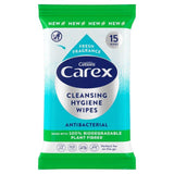 Carex Biodegradable Antibacterial Hand Wipes   15 per pack