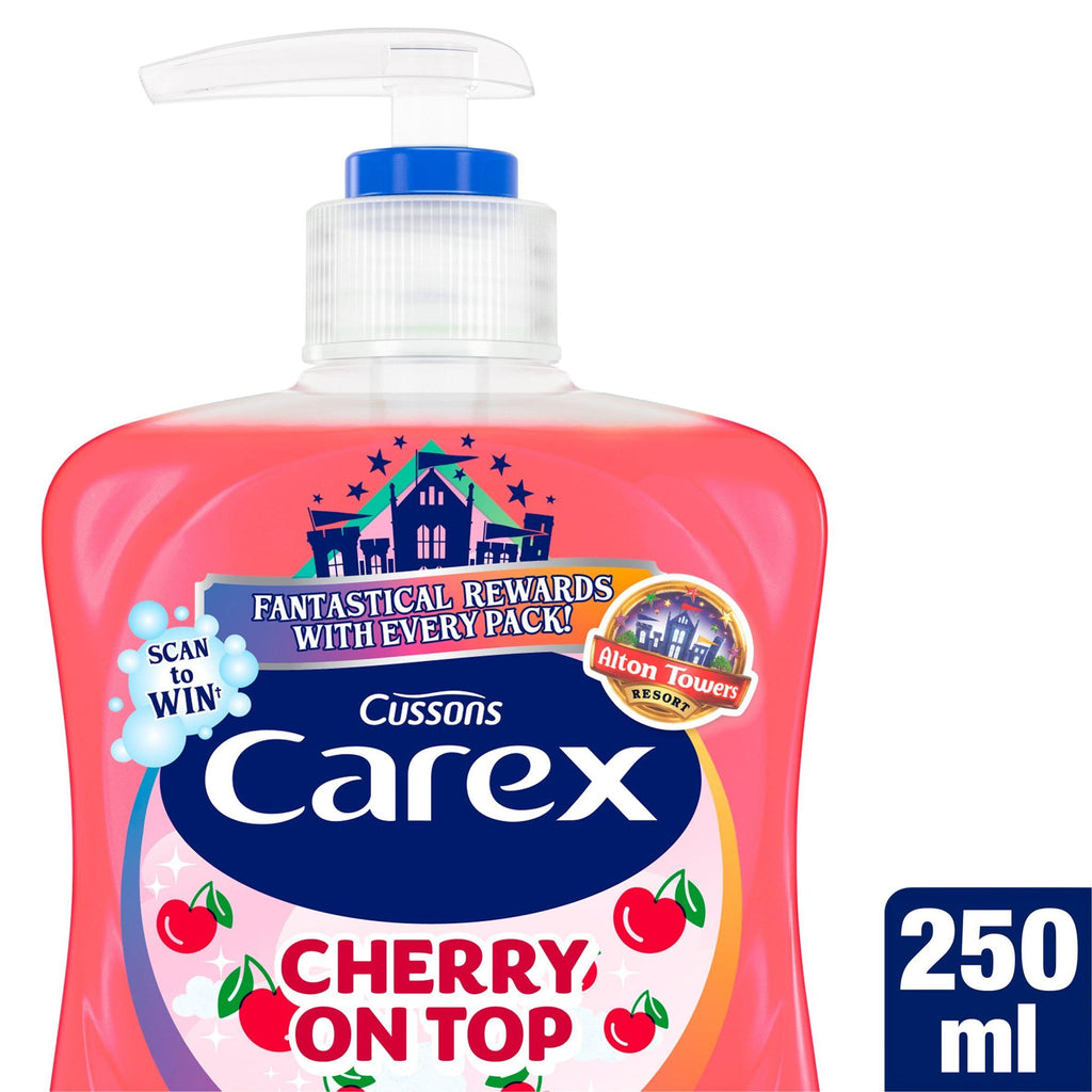 Carex Fun Edition Cherry on Top Antibacterial Hand Wash 250ml