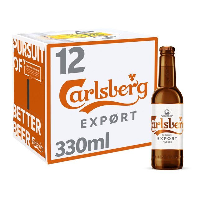 Carlsberg Export Lager Beer Bottles