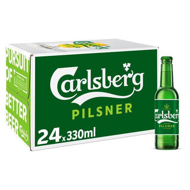 Carlsberg Lager Beer Bottles