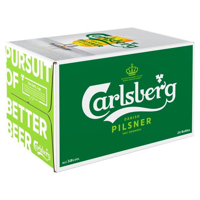 Carlsberg Lager Beer Bottles