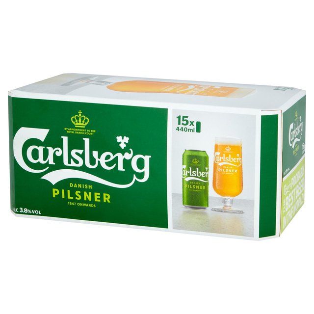 Carlsberg Lager Beer Cans