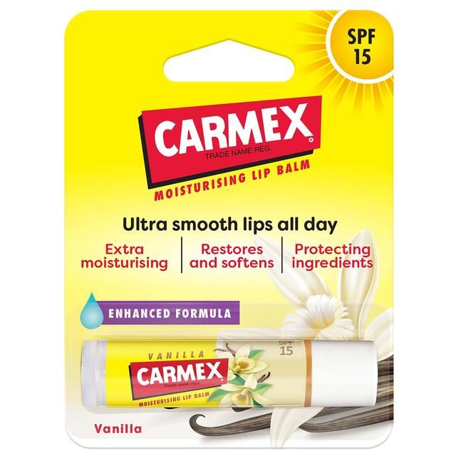 Carmex Lip Balm Ultra Moisturising Vanilla Premium Stick   4.25g