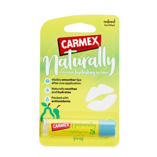 Carmex Naturally Hydrating Lip Balm Pear Flavour