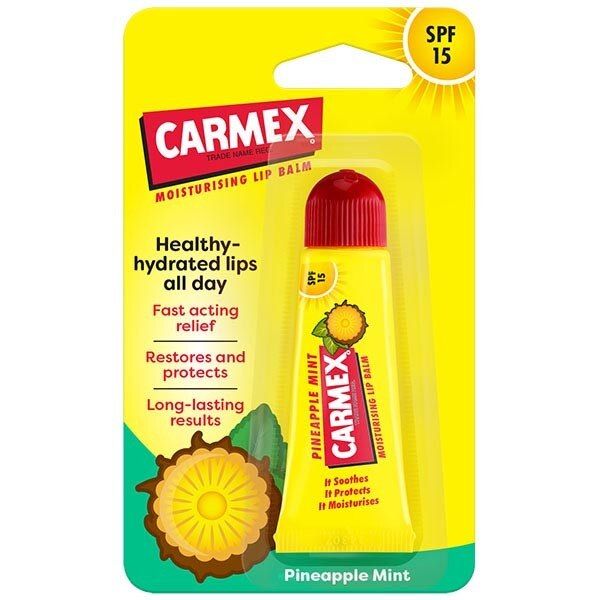 Carmex Pineapple &amp;amp; Mint Tube 10g