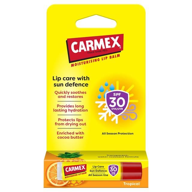 Carmex Tropical SPF 30 Lip Balm   4.25g