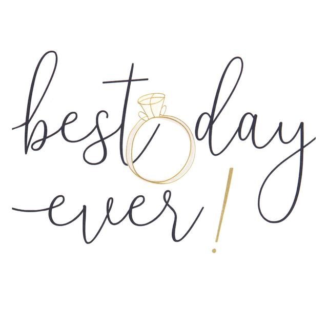 Caroline Gardner Best Day Ever Wedding Card Default Title