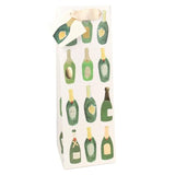 Caroline Gardner Green Bottle Gift Bag