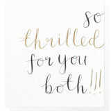 Caroline Gardner So Thrilled For You Both Congratulations Card Default Title