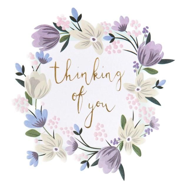 Caroline Gardner Thinking of You Sympathy Card