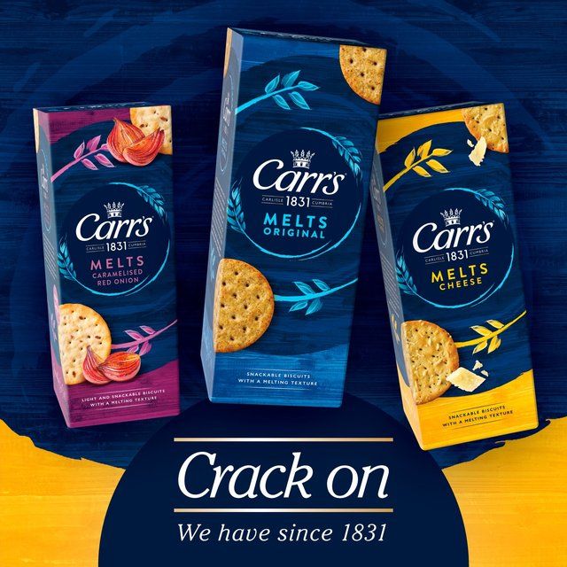 Carr's Melts Cheese Crackers   150g