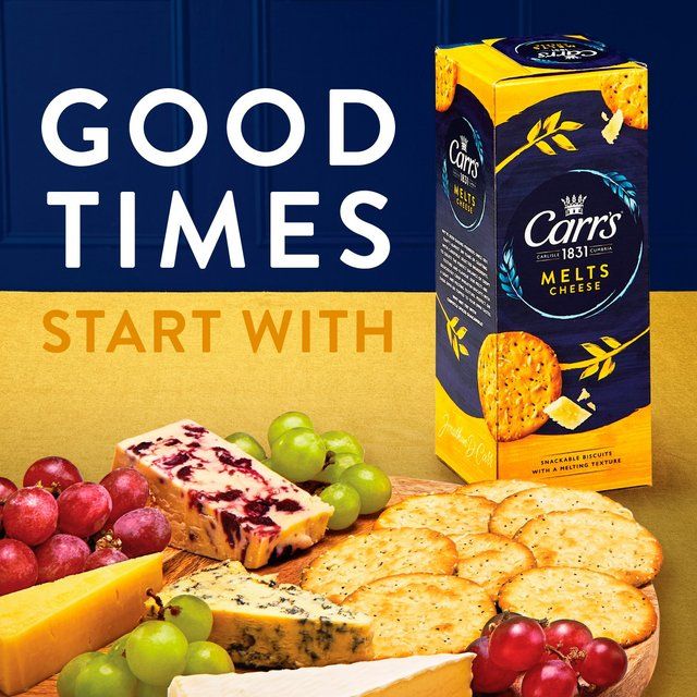 Carr's Melts Cheese Crackers   150g