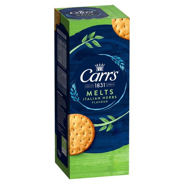 Carr's Melts Olasz fűszernövények ízes crackerek 150g
