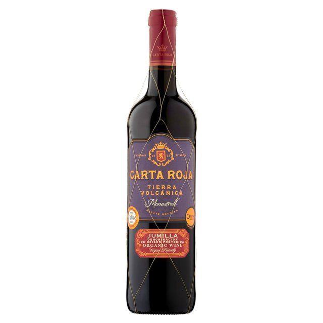 Carta Roja Volcanica Organic Monastrell   75cl