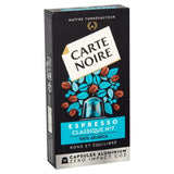 Carte Noire Classique Aluminium Nespresso Compatible Capsules   10 per pack