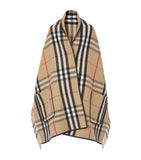 Cashmere Check Cape