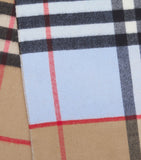 Cashmere Contrast Check Scarf