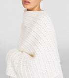 Cashmere Crystal-Embellished Cape