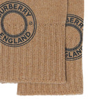 Cashmere Logo Gloves