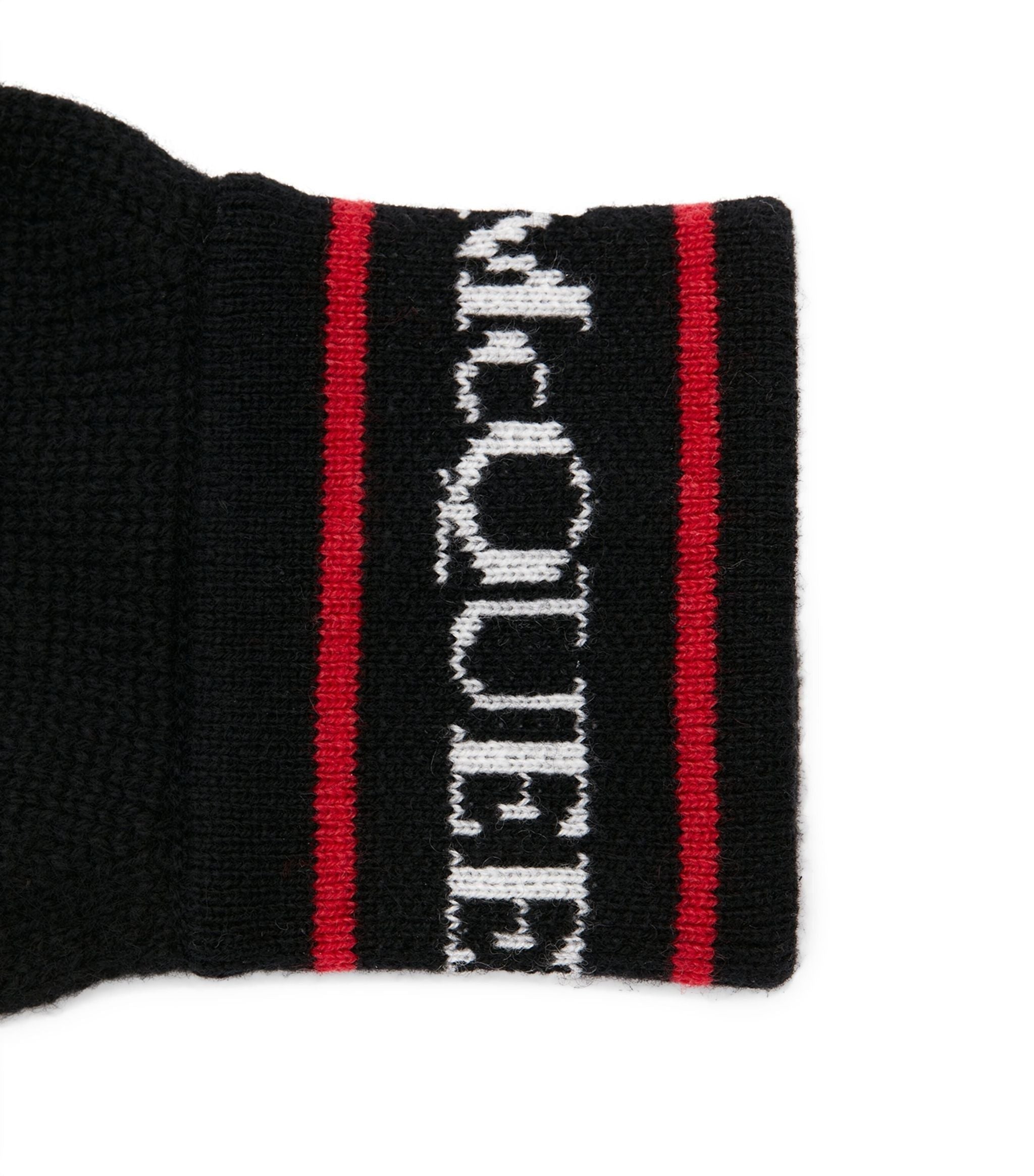 Cashmere Logo Gloves