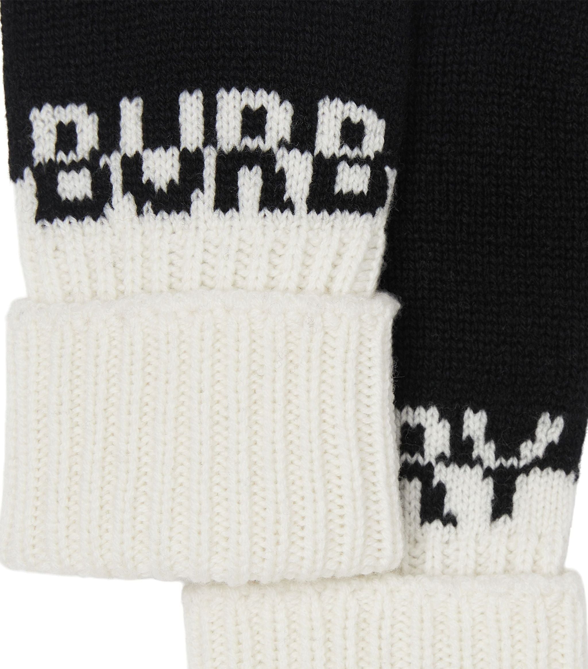 Cashmere Logo Gloves