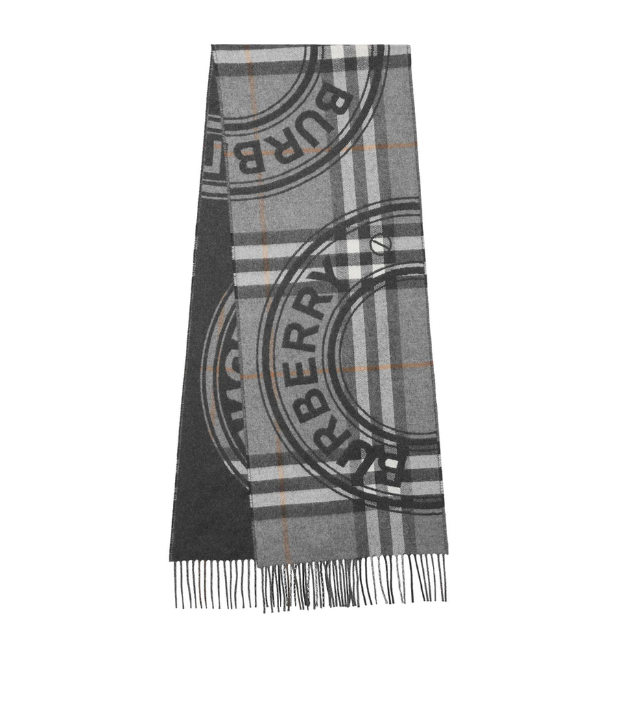 Cashmere Montage Print Scarf