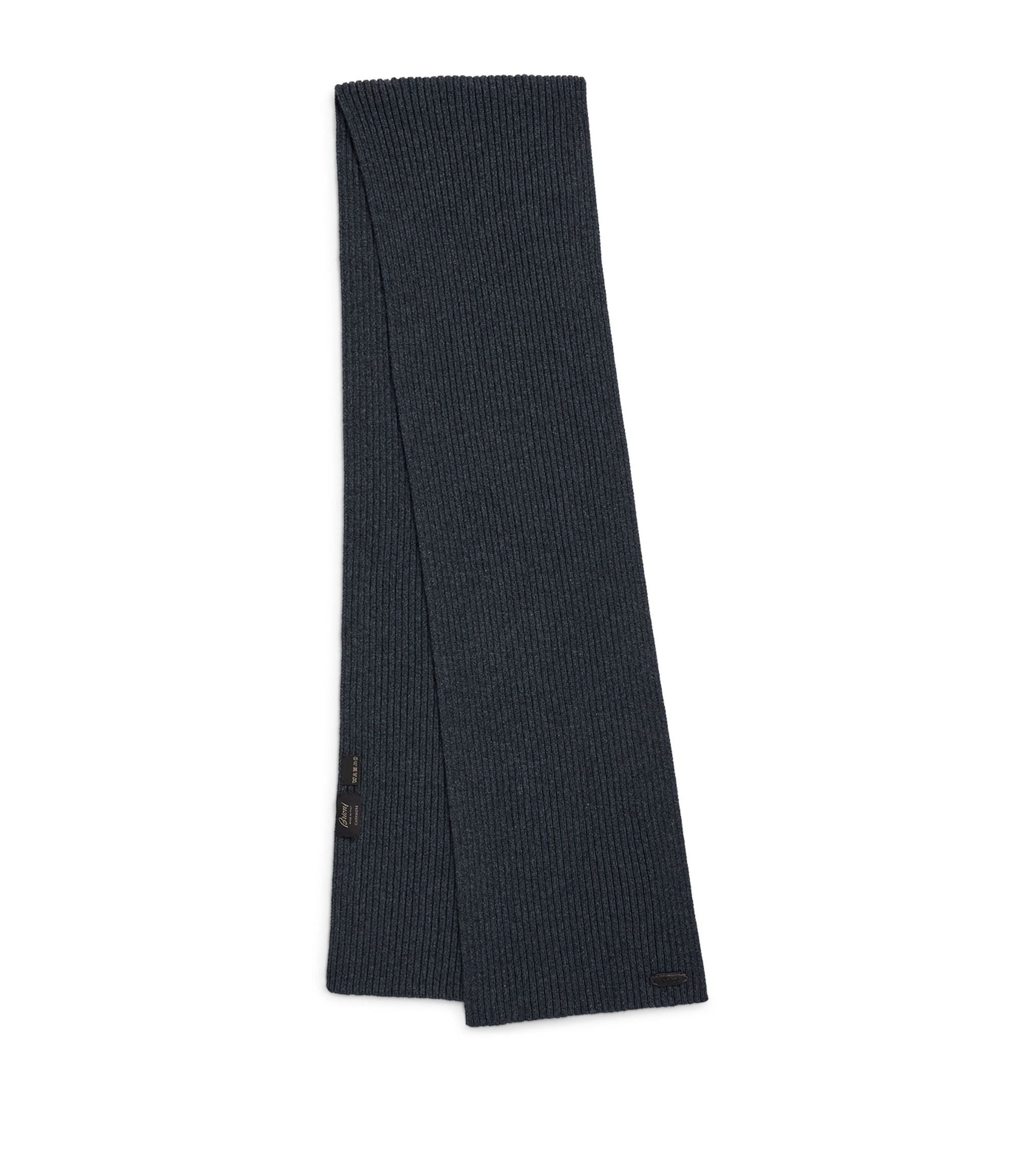 Cashmere Ribbed Scarf