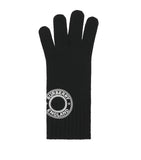 Cashmere-Rich Logo Gloves