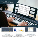 Casio CT-S195AD Portable Keyboard in Black, with Stand, Headphone &amp;amp; Adapter