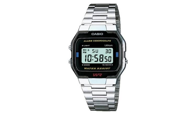 Casio Men's  Chronograph Silver Stainless Steel Watch