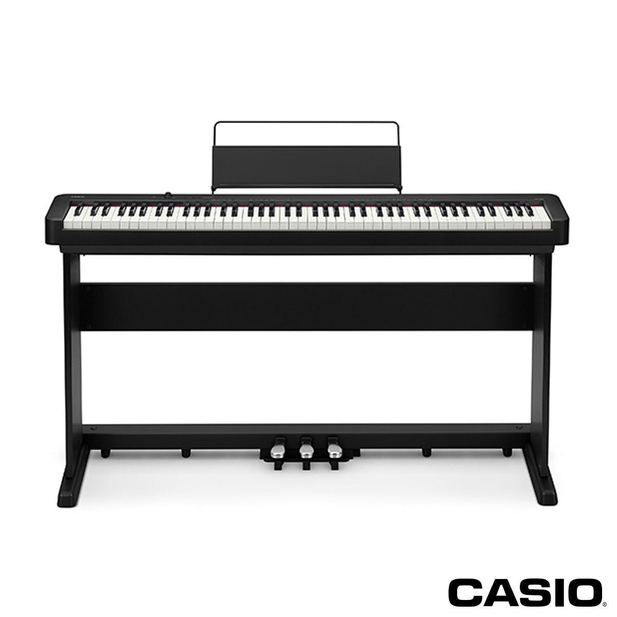 Casio S160BKST Digital Piano with CS-470 3-Pedal Stand