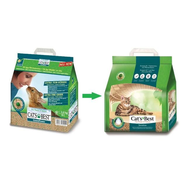 Cat's Best Sensitive Clumping Cat Litter   8L