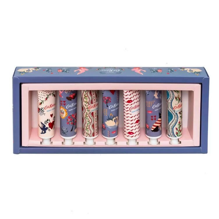 Cath Kidston Hand Cream, 7 x 30ml in 2 Colours Purple