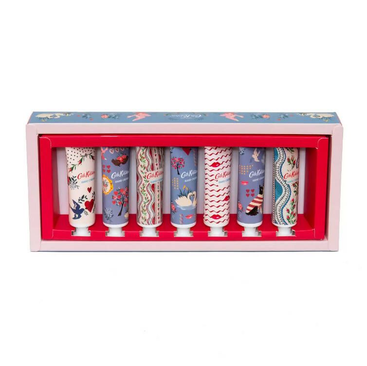 Cath Kidston Hand Cream, 7 x 30ml in 2 Colours Red