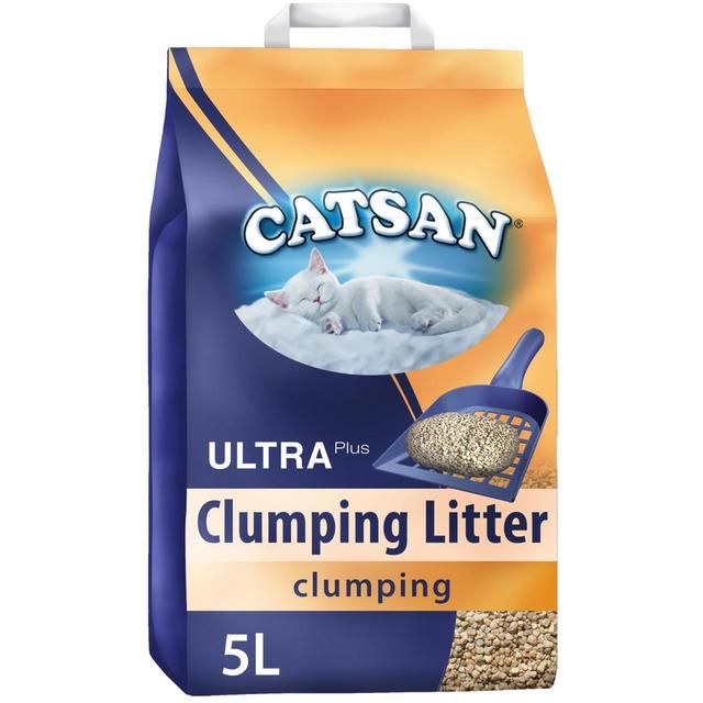 Catsan Ultra Clumping Odour Control Cat Litter   5L