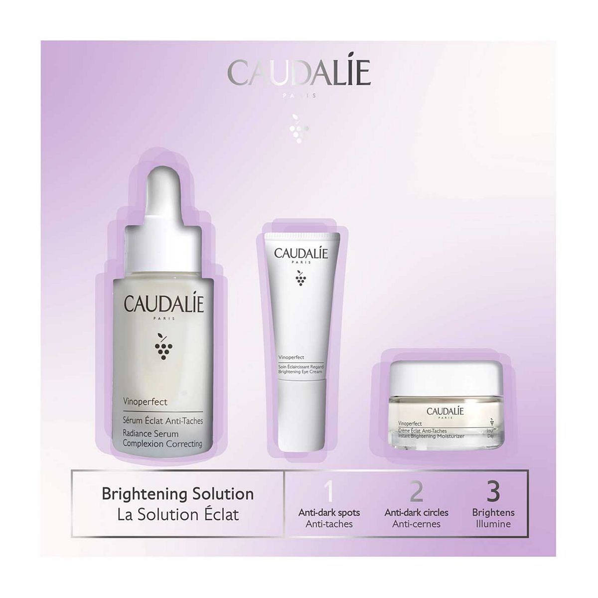 Caudalie Vinoperfect 1,2,3 Set
