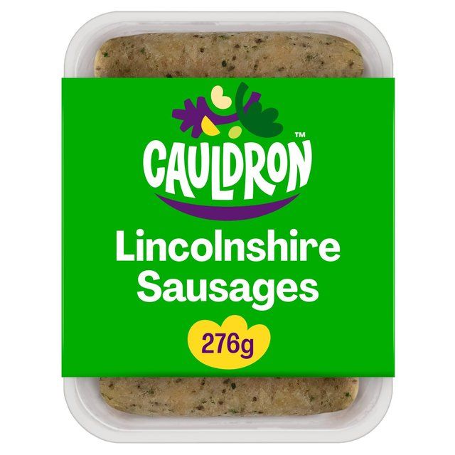 Cauldron Lincolnshire Vegetarian Sausages   276g