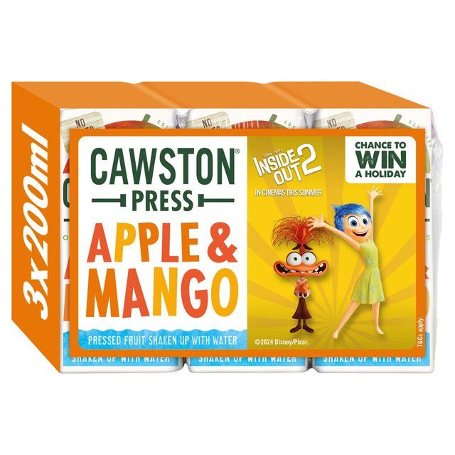 Cawston Press Kids Blend Apple &amp; Mangojuice 3 x 200 ml