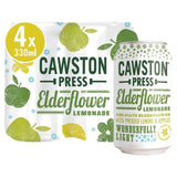 Cawston Press Sparkling Elderflower Lemonade   4 x 330ml