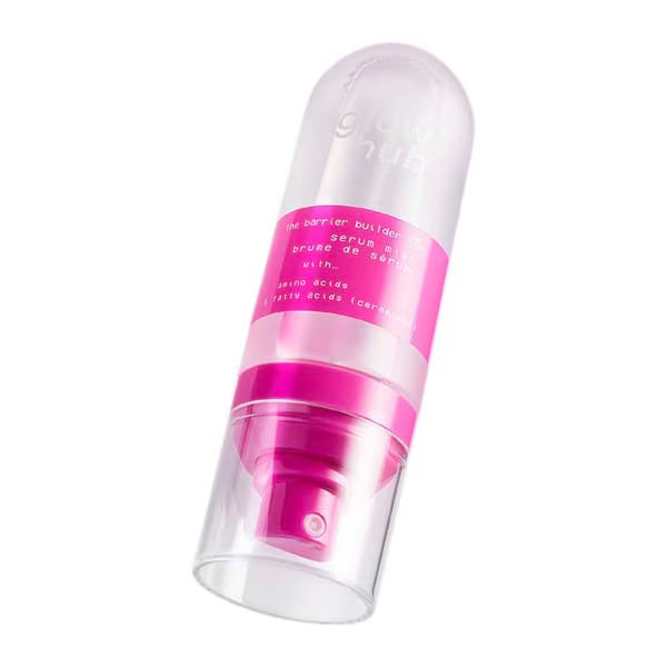 Glow Hub Barrier Builder face mist, UK version