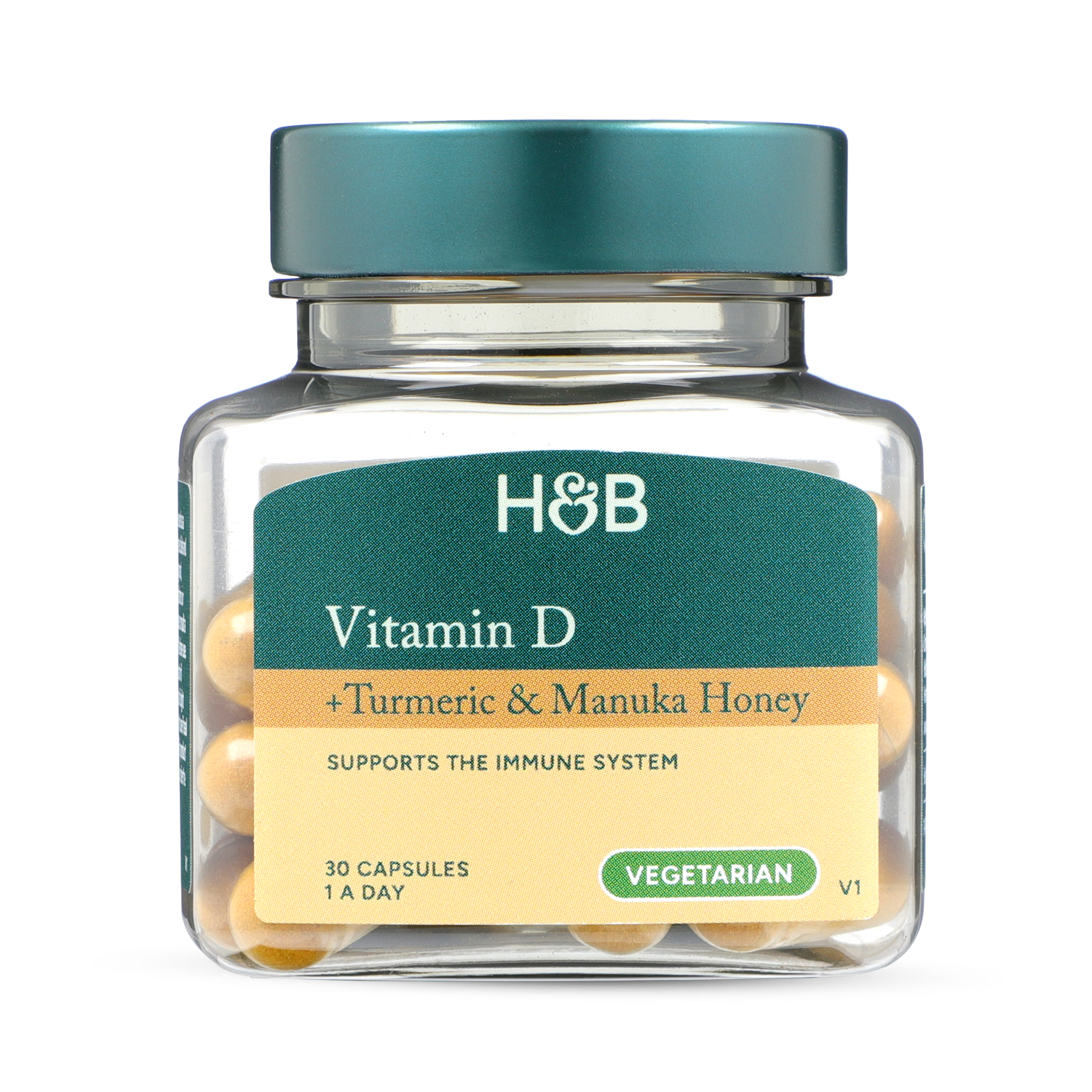 Holland & Barrett Turmeric Manuka Honey 30 capsules, UK version