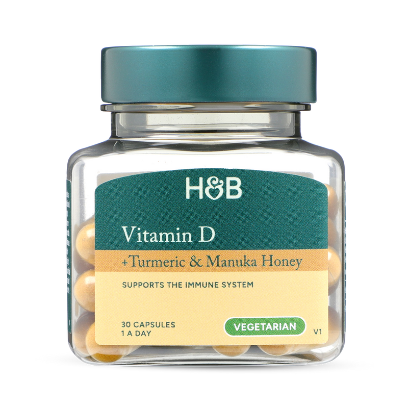 Holland & Barrett Turmeric Manuka Honey 30 capsules, UK version
