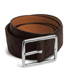Bottega Veneta Intrecciato reversible leather belt 3.5cm - British product