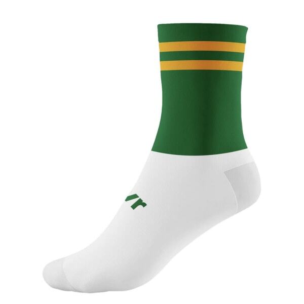 McKeever Adult Pro Bar Mid Calf Socks (7-11) GOODS Superdrug Green/Gold/White  