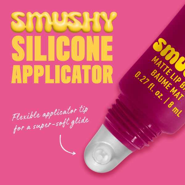 NYX Smushy Matte Lip Balm Silly Sippin, imported from the UK
