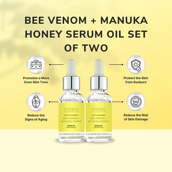 ErthSkin bee venom serum oil 30ml, UK version